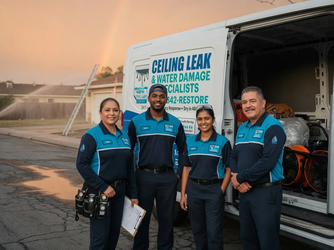 Ceiling Leak Cleanup company in Auburn, WY