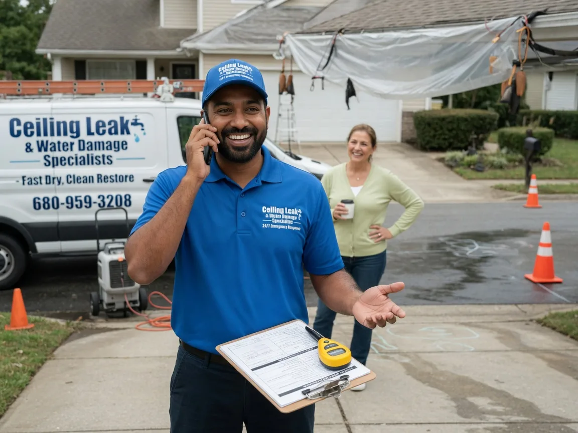 Ceiling Leak Cleanup Auburn, WY FAQs